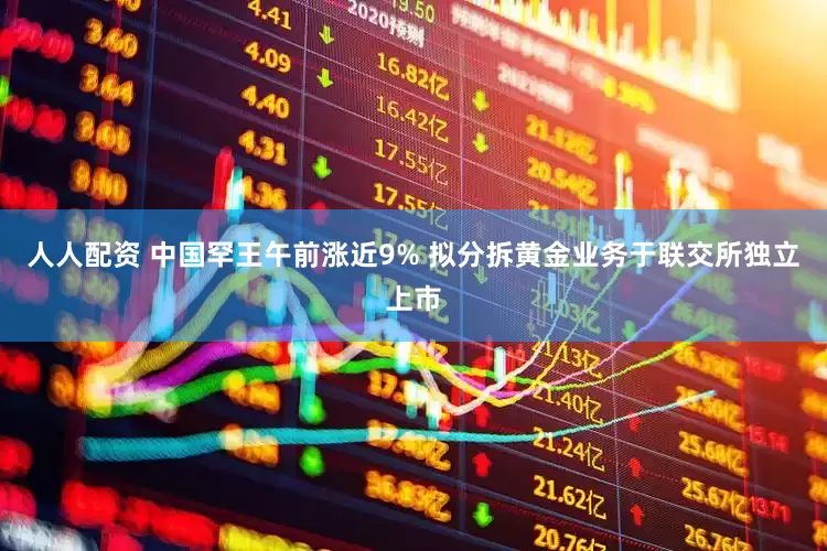 人人配资 中国罕王午前涨近9% 拟分拆黄金业务于联交所独立上市